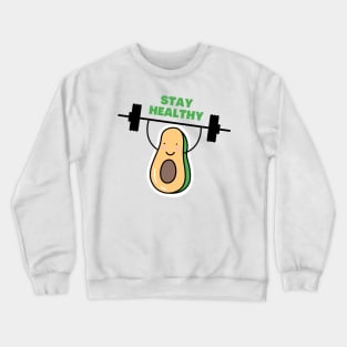 Avocado for Gym Crewneck Sweatshirt